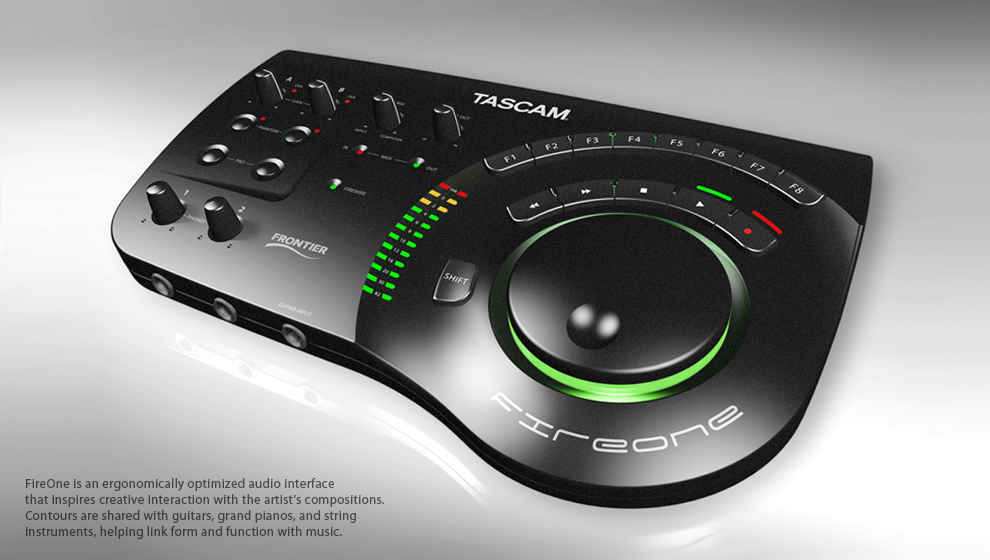 tascam fireone pro-audio mixer