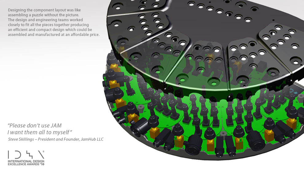 Pro-Engineer CAD model jamhub